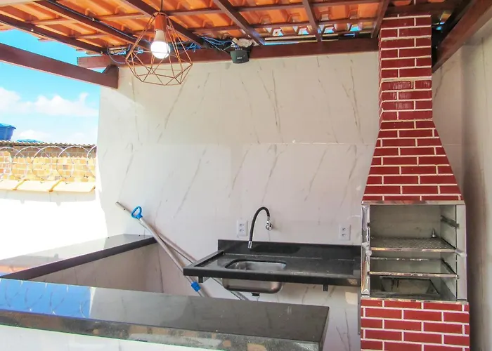 Espaco De Lazer - Casa Com Piscina E Churrasqueira